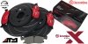 Przednie klocki BREMBO XTRA + NACINANE tarcze hamulcowe 330mm SLOTTED Jeep Grand Cherokee 3,6 V6 -2020